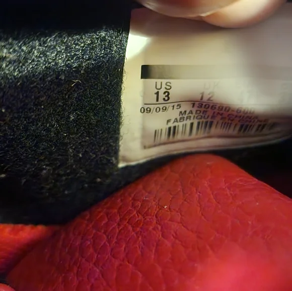 Retro Jordan 12 Gym Red And White. - Picture 7 of 7